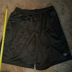Mens Black Champion Shorts M